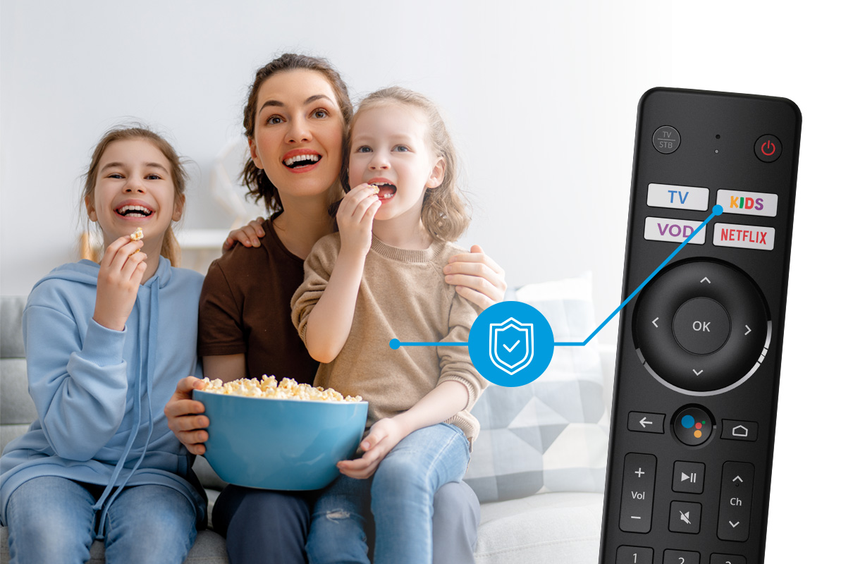Bezpieczna dla&nbsp;dzieci sekcja KIDS w&nbsp;TV Smart
